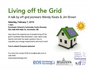 How to Live off the Grid Feb 7